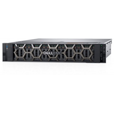 Сервер Dell PowerEdge R7525 12B HP2 (12*3.5) no ( CPU, Mem, HDDs) 2xHigh Perfomance Heat Sink, 6xHigh Perfomance Fans, Perc H755 adapter, 2*1400W RPS PSU, IDRAC Enterprice, Rails, Bezel